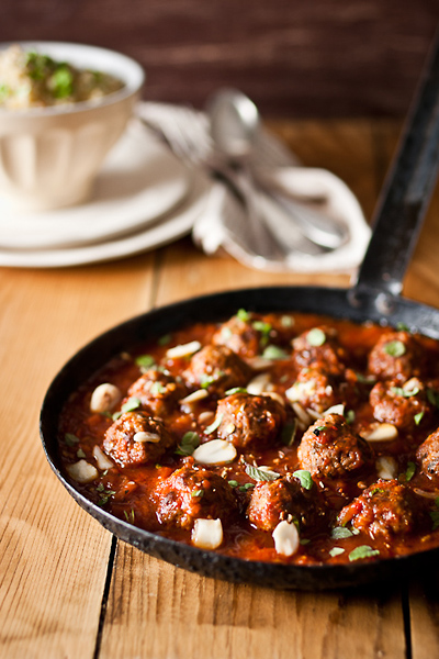 Moroccan Meatballs in Tomato Sauce