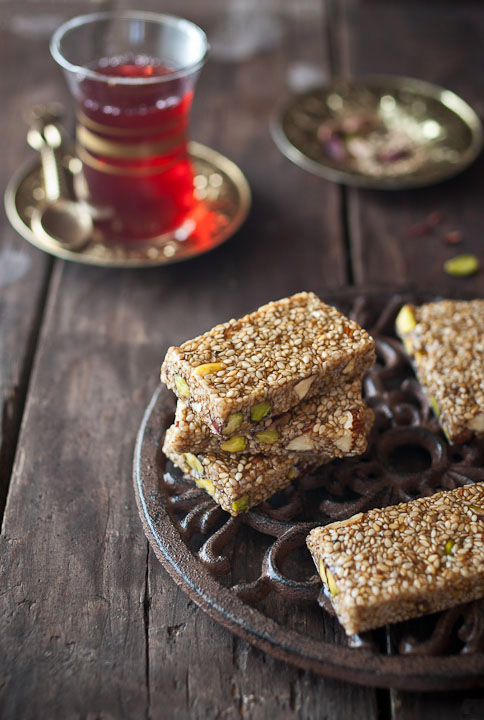 Pasteli - grčki slatkiš od sezama i meda